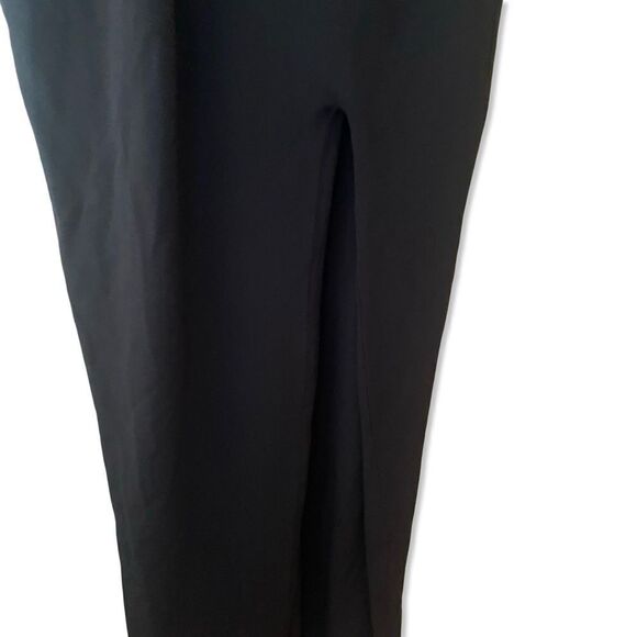 Nookie Lust Gown black one shoulder maxi dress front twist bodycon Revolve L - Picture 7 of 15